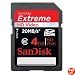 SanDisk Extreme III 4 GB Class 6 SDHC Flash Memory Card SDSDRX3-4096-A21