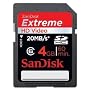 SanDisk Extreme III 4 GB Class 6 SDHC Flash Memory Card SDSDRX3-4096-A21