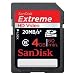 SanDisk Extreme III 4 GB Class 6 SDHC Flash Memory Card SDSDRX3-4096-A21