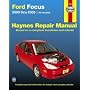 Haynes Ford Focus Manual