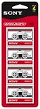 Sony MC90R/4 90-Minute Cassette Recorders (Micro 4-Pack Peggable)