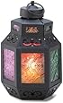Moroccan Rainbows Delight Garden Hanging Candle Lantern