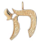 CleverEve's 14k Gold Pendant Jewish Chais 7.2 - Gram(s)
