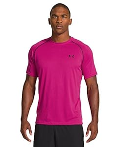 Under Armour Men's UA Tech™ Short Sleeve T-Shirt Extra Large Tropic Pink