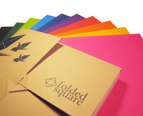 Origami Paper 100 sheet Pantone gift set - Contemporary Colour Collection