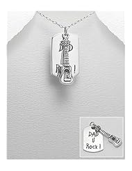 Music Pendant Necklace In 92.5 Sterling Silver