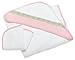 Hamco Nojo Woven Tery Hooded Towel And Washcloth Set - Girl