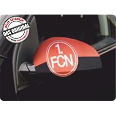 Auto Au�enspiegelflagge Carbikini 2er-Set Bundesliga 1. FC N�rnberg - offizieller Vetriebspartner der originalen MFLAX-Produkte! SONDERAKTIONSPREIS!