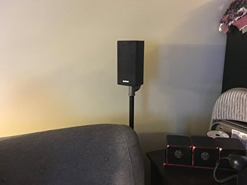 Industrial Pipe Surround Sound Speaker Stand Pair