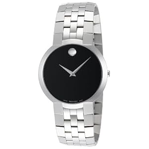 Movado Men's Faceto Stainless Steel Bracelet Watch #0606234