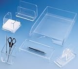 Köcher glasklar Acryl eckig - Bürokleinmaterial