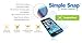 Simple Snap Tempered Glass Screen Protector for Apple iPhone 5/5S High Definition (HD) Oleophobic - Maximum Clarity and Touchscreen Accuracy
