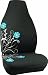 Bell Automotive 22-1-56211-8 Silver and Blue Floral Design... Bell Automotive 22-1-56211-8 Silver and Blue Floral Design...