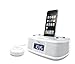 Iluv Imm153wht Dual Alarm Clock With Bed Shaker For Your Ipod - White Image #2