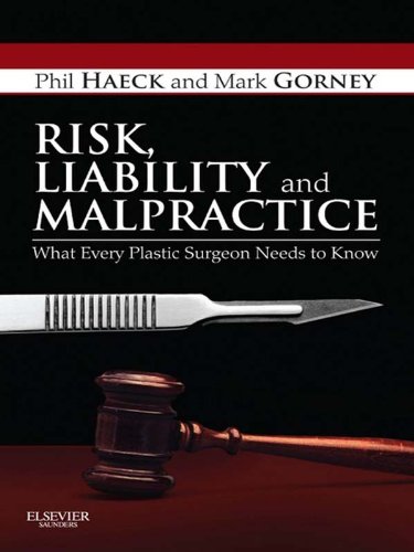 Risk, Liability and Malpractice: What Every Plastic Surgeon Needs To Know