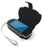 MCA - Etui en cuir de qualit&eacute; pour votre PSP Sony - Noir