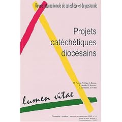 Lumen Vitae, N� 4 D�cembre 2003 : Projets cat�ch�tiques dioc�sains