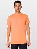 American Apparel Poly-Cotton Short Sleeve Crew Neck Large-orange [Apparel]