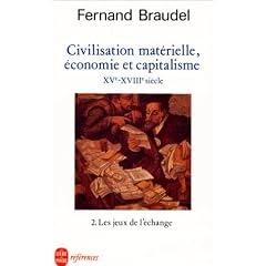 Civilisation, �conomie et capitalisme, XVe-XVIIIe si�cle. 2. Les jeux de l'�change