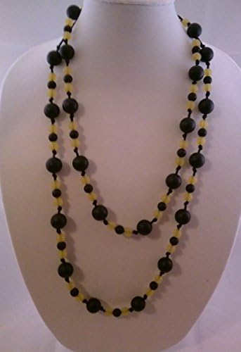 Stella Mamma Non-Toxic Fashion Silicone Necklace 2013 fall/winter Black and clear amber