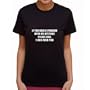 If You Have a Problem With My Attitude, Please Call 1-800-FUCK-YOU Girls T-shirt, Small, Black
