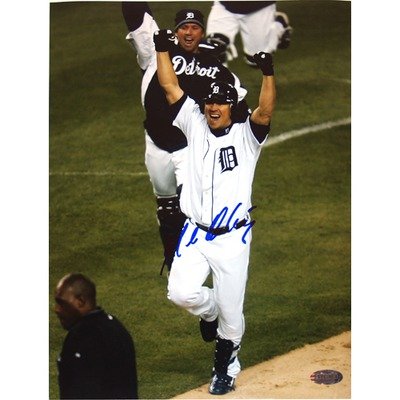 Steiner Sports MLB Magglio Ordonez 2006 ALCS Celebration Autographed 8-by-10-Inch Photograph