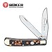 Boker Celluloid Tortoise Trapper Folding Knife Image