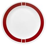 Corelle Livingware 8-1/2-Inch Luncheon Plate, Urban Red