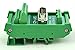 Electronics-Salon DIN Rail Mount D-SUB DB26HD Male Interface Module, Breakout Board, DSUB DB26.