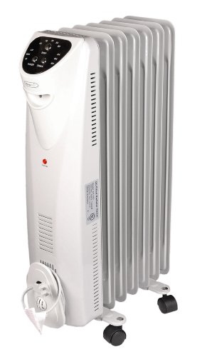 oil filled portable radiator heater-NewAir AH-450 Electric Oil-filled Radiator Space Heater With Programmable Thermostat Images