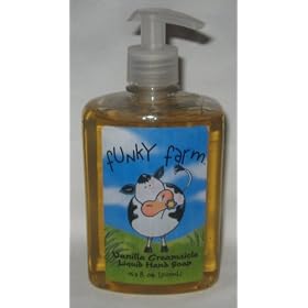 Funky Farm Vanilla Creamsicle Liquid Hand Soap, 16.9 fl. oz. (500 ml)
