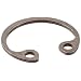 Stainless Steel 15-7 Internal Retaining Ring, 1/4" Shaft OD x 0.015" Thick x 0.28" OD (Pack of 10)