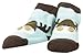 Mud Pie Baby-Boys Newborn Blue Moose Sock