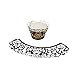 Laser Cut Cupcake Collars in Black (2 dz) (Black, 1)