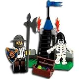 Lego Knights Kingdom Exclusive Chrome Knight Series Set #4817 Castle Dungeon
