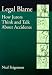 Book Legal Blame: How Jurors Think and Talk About Accidents (Law and Public Policy: Psychology and the Social Sciences)