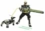 G.I. Joe 8 Inch Cmmando Hi Tech withHound Sentry