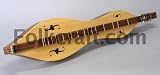 FolkRoots Black Walnut Hourglass Dulcimer With Sitka Spruce Soundboard And F Heart Tone Holes