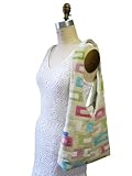 K2L&D2 Phuket Spring of Katty TESAGE tote bags, comes with Purse Insert (Drawstring Organizer), Upholstery Cotton Chenille Pattern, Shoulder bags