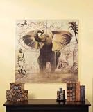 Review DirectForSale  / 4 PC. PATCHWORK ELEPHANT MURAL