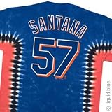 NY Mets SANTANA MLB Name & Number T-shirt