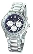 Charles Hubert Paris - Men's Premium Chronograph Dress Watch with Blue Dial and Silver Sub Dials