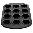 Silicone Solutions Mini Muffin Pan  Black