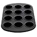 Silicone Solutions Mini Muffin Pan - Black