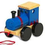 Review Orange Tree Toys  / Blue Pull Along Train
