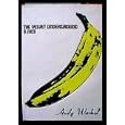 Velvet Underground (Andy Warhol, Banana) Gold Wood-Mounted Music Poster Print - 24" X 36"