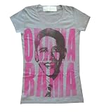 Public Library Obama Rama 08 Grey T-Shirt