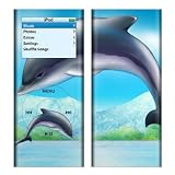 Dolphins Design Protective Skin Decal Sticker for Apple iPod nano 2G (2nd Generation) 2GB/ 4GB/ 8GB Player