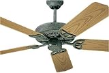 Craftmade Ceiling Fans Patio 52 Model OPXL52VG in Verdi Green. Damp rated indoor/outdoor fan.