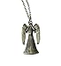 3D Weeping Angel Doctor Who Inspired Silver Colored Pendant Costume Necklace RS.1399.00